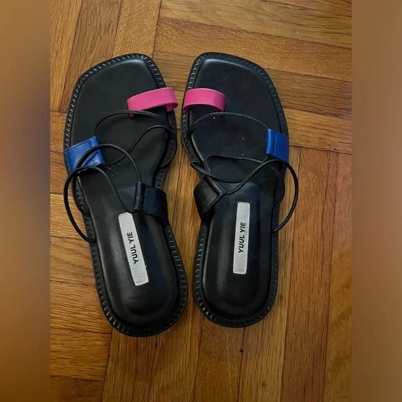 yuul yie colorblock sandals - Picture 1 of 2